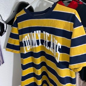 Tommy Hilfiger Yellow & Blue Striped Shirt